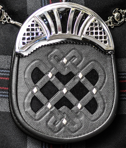 Black Leather Sporran